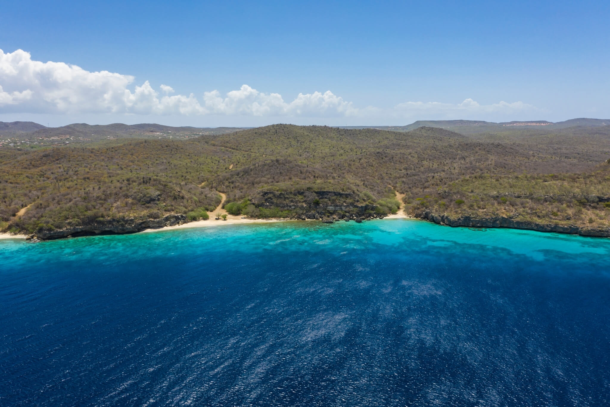 Verborgen stranden op Curaçao
