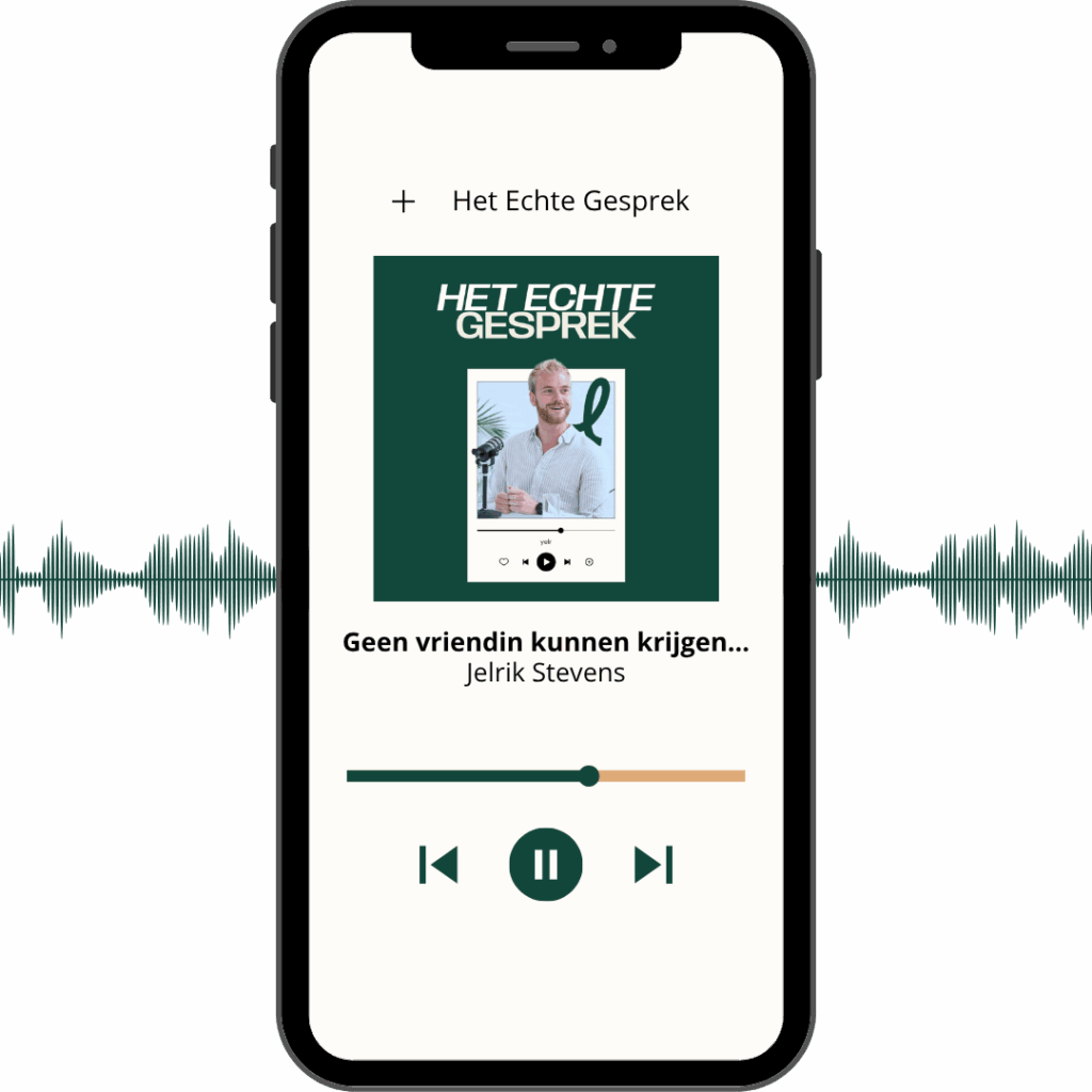 Het Echte Gesprek: de podcast waarin het echte gesprek wordt gevoerd voor jonge mannen die zoeken naar richting en betekenis, gezonder willen leven en betrouwbaarder willen worden.